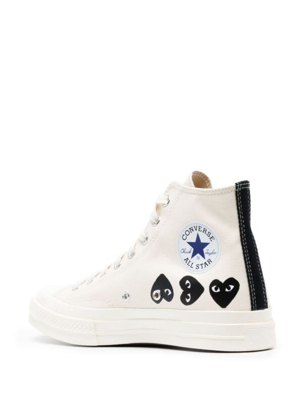 COMME DES GARCONS PLAY SNEAKERS BIANCO