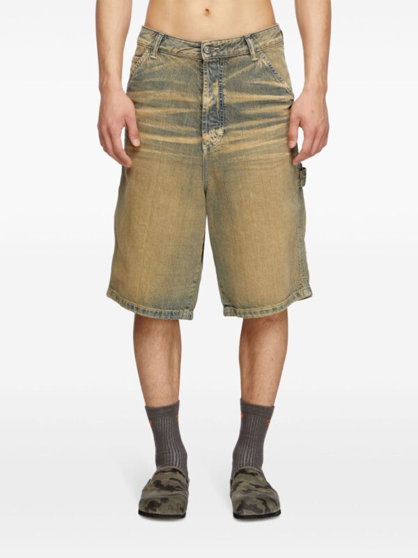DIESEL SHORTS DENIM SABBIA