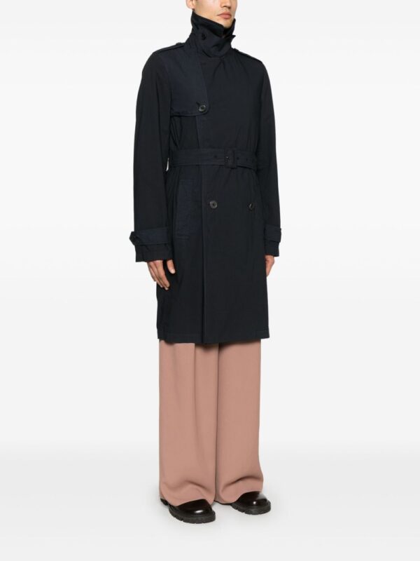 DRIES VAN NOTEN CAPPOTTO BLU
