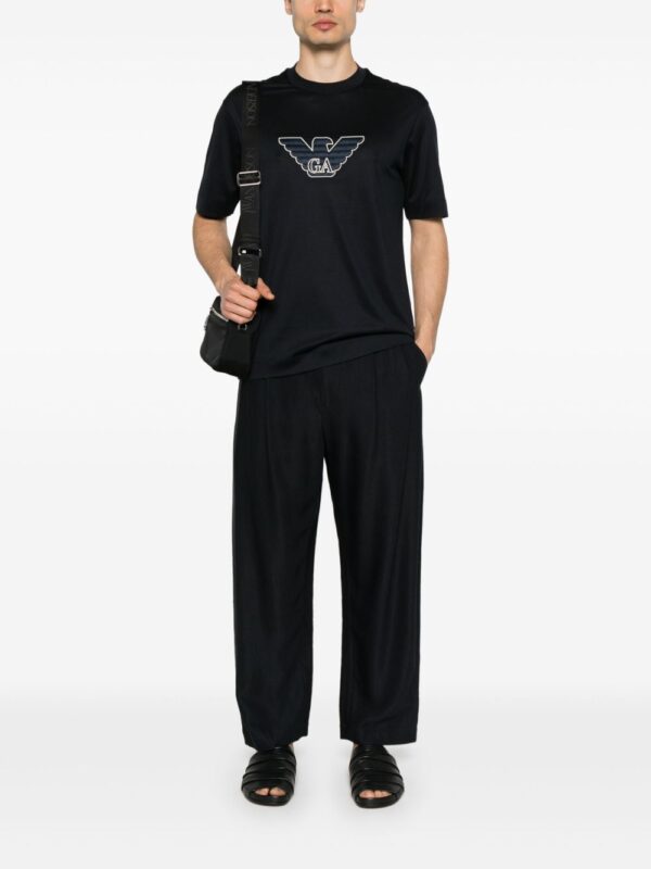 EMPORIO ARMANI T-SHIRT BLU