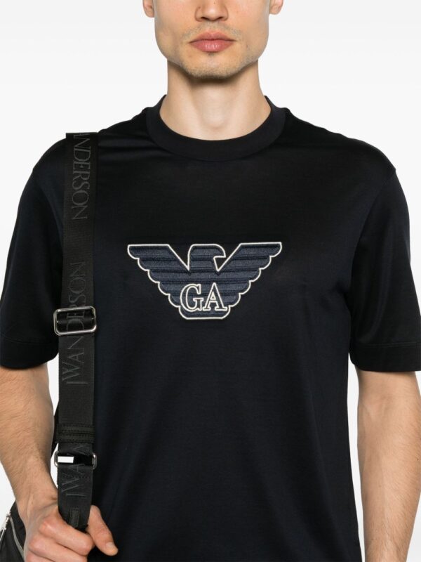 EMPORIO ARMANI T-SHIRT BLU