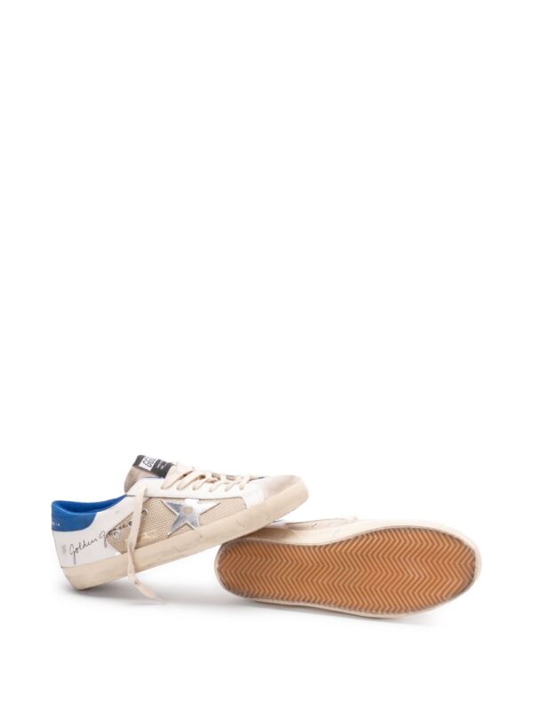 GOLDEN GOOSE SNEAKERS BIANCO/AZZURRO