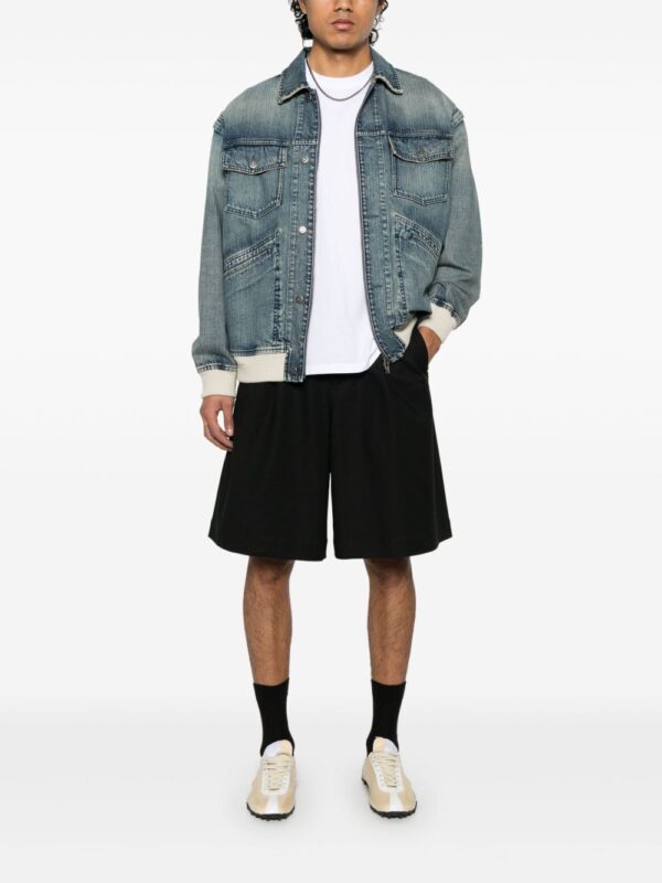 GOLDEN GOOSE GIUBBOTTO BLU DENIM