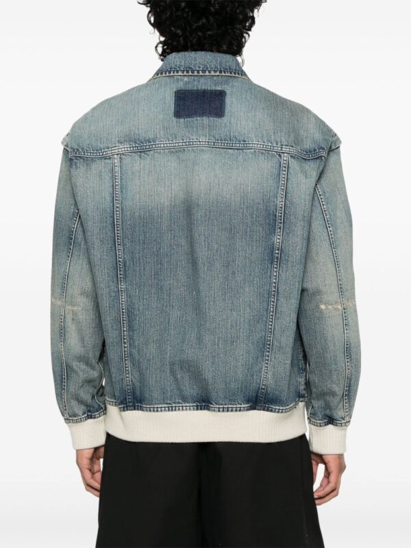 GOLDEN GOOSE GIUBBOTTO BLU DENIM