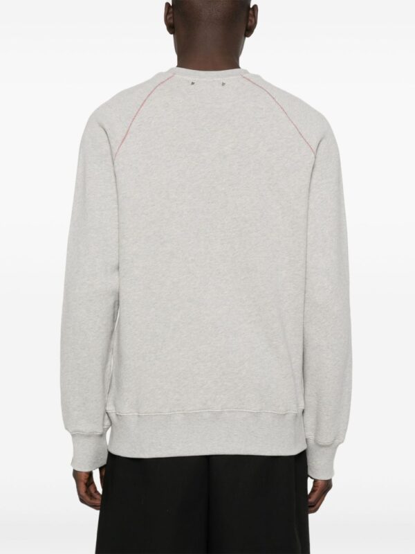 GOLDEN GOOSE FELPA GRIGIO