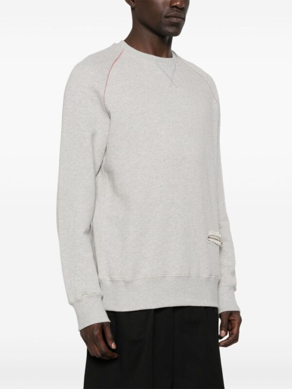 GOLDEN GOOSE FELPA GRIGIO