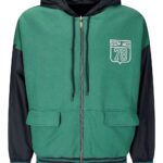 GOLDEN GOOSE FELPA VERDE/BLU