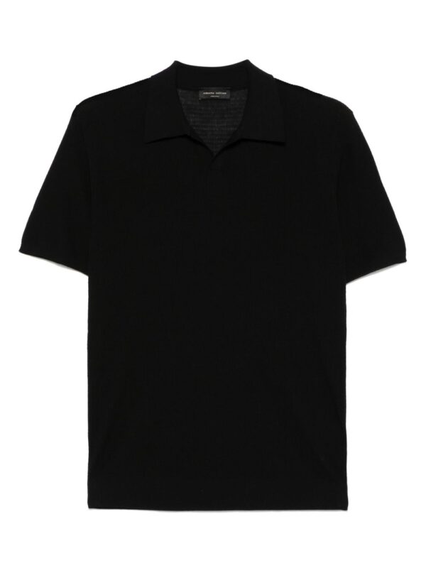 ROBERTO COLLINA POLO NERO