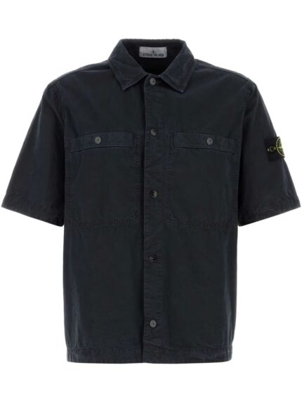 STONE ISLAND CAMICIA BLU