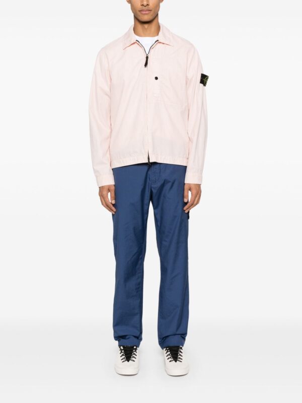 STONE ISLAND CAMICIA ROSA