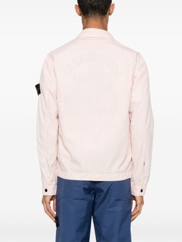 STONE ISLAND CAMICIA ROSA