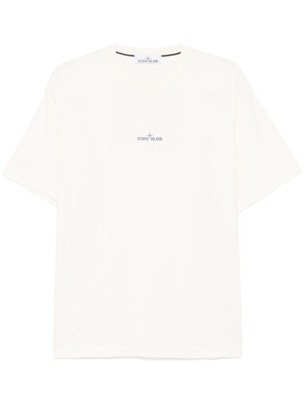 STONE ISLAND T-SHIRT AVORIO