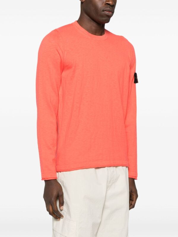 STONE ISLAND MAGLIA ARANCIO