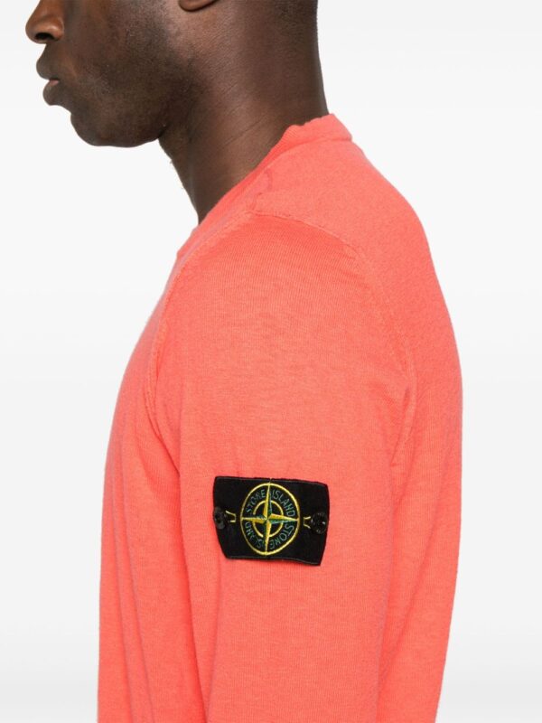 STONE ISLAND MAGLIA ARANCIO