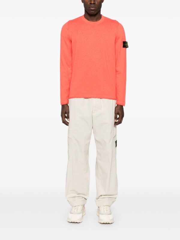 STONE ISLAND MAGLIA ARANCIO