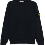 STONE ISLAND FELPA BLU