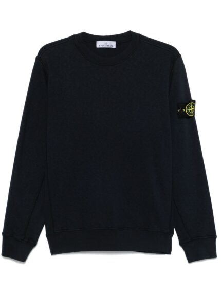 STONE ISLAND FELPA BLU