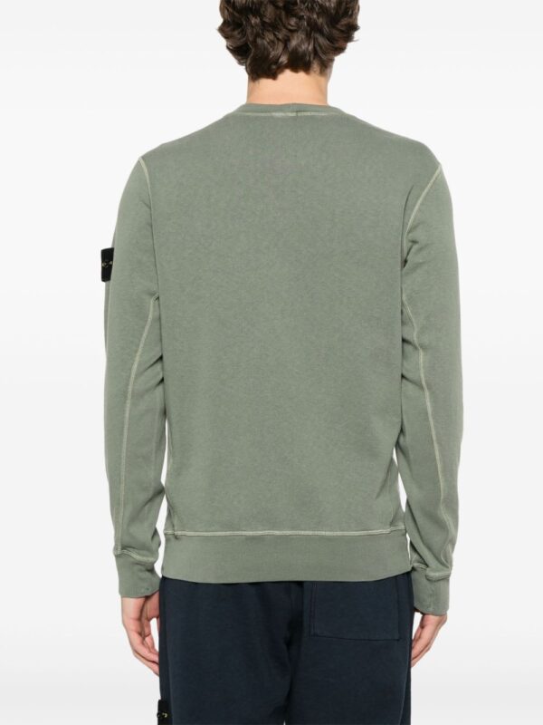 STONE ISLAND FELPA VERDE