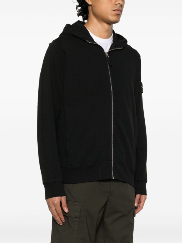 STONE ISLAND FELPA NERA