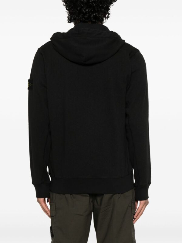 STONE ISLAND FELPA NERA