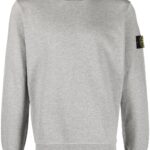 STONE ISLAND FELPA GRIGIO