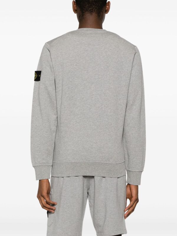 STONE ISLAND FELPA GRIGIO