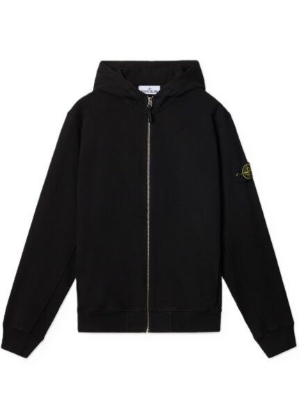 STONE ISLAND FELPA NERO