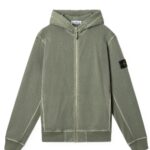 STONE ISLAND FELPA VERDE