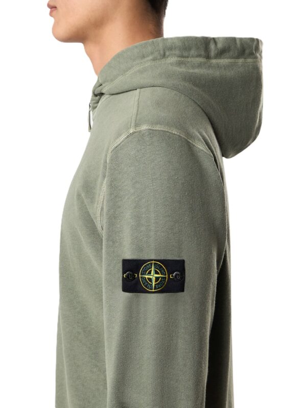 STONE ISLAND FELPA VERDE