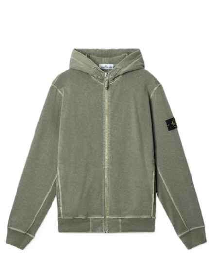 STONE ISLAND FELPA VERDE