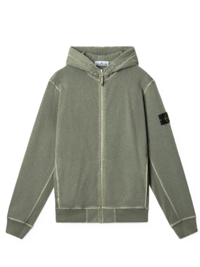 STONE ISLAND FELPA VERDE