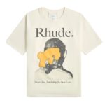 RHUDE T-SHIRT BIANCO