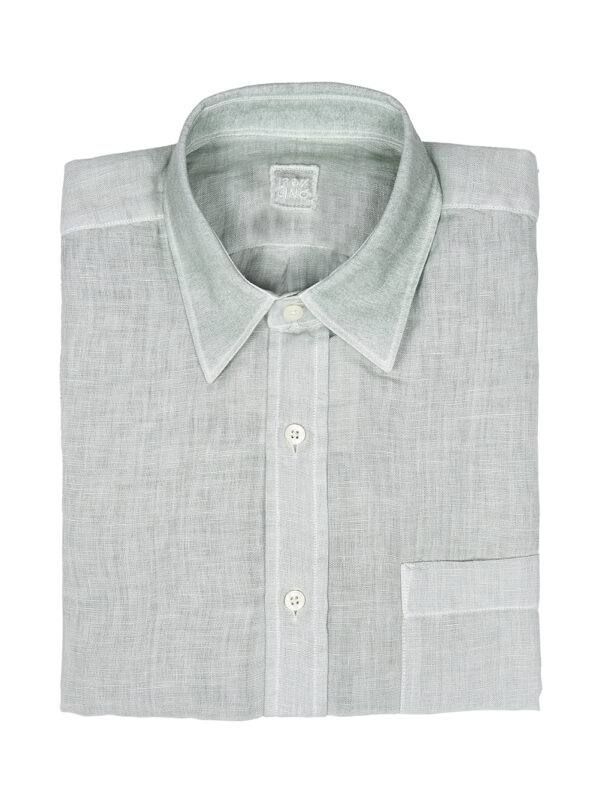 120% LINO CAMICIA SALVIA