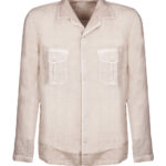 120% LINO CAMICIA BEIGE