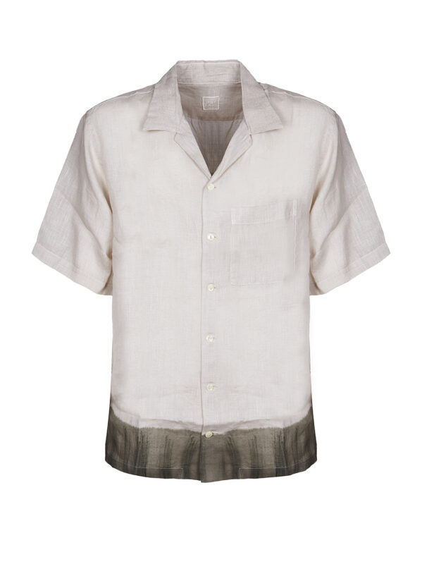 120% LINO CAMICIA SABBIA