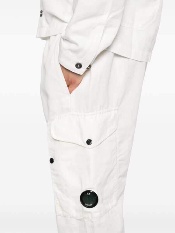 C.P. COMPANY PANTALONI BIANCO