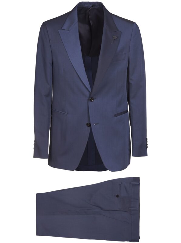 LARDINI SMOKING BLU