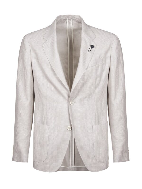 LARDINI GIACCA GRIGIO CHIARO