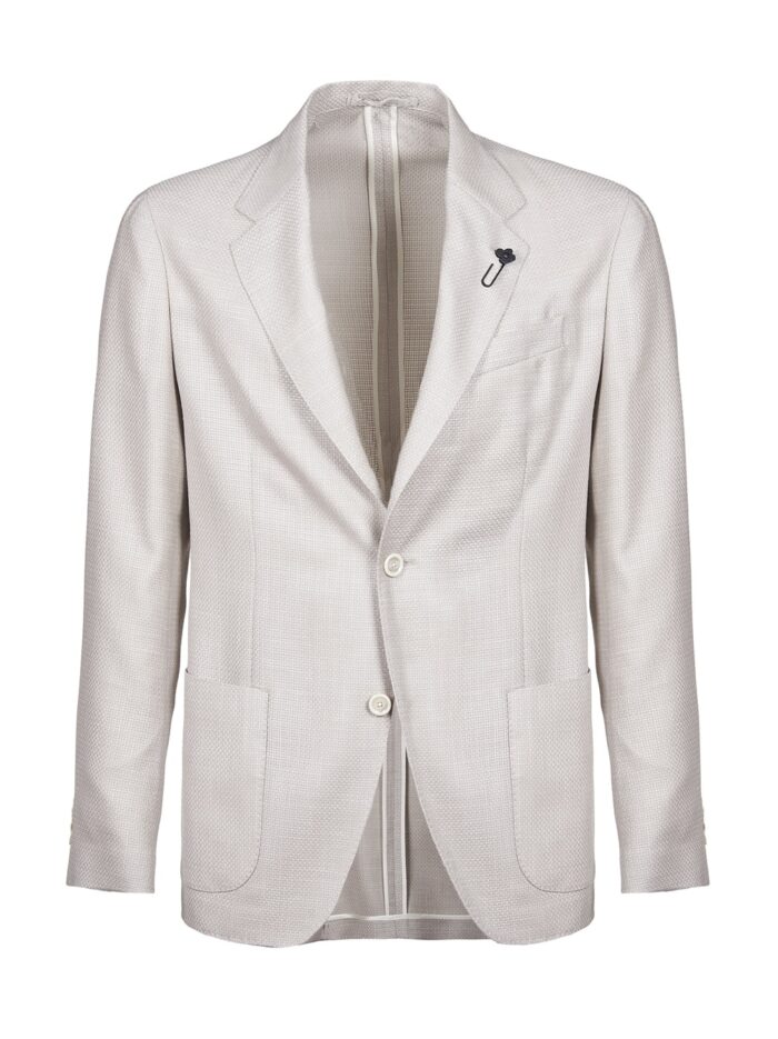 LARDINI GIACCA GRIGIO CHIARO