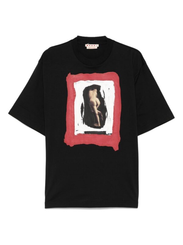 MARNI T-SHIRT NERO