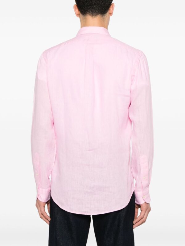 POLO RALPH LAUREN CAMICIA ROSA