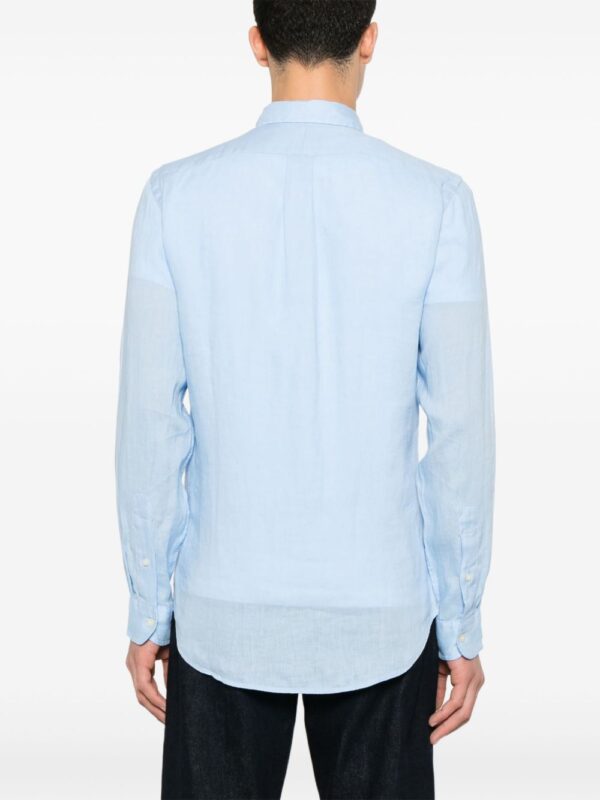 POLO RALPH LAUREN CAMICIA AZZURRO