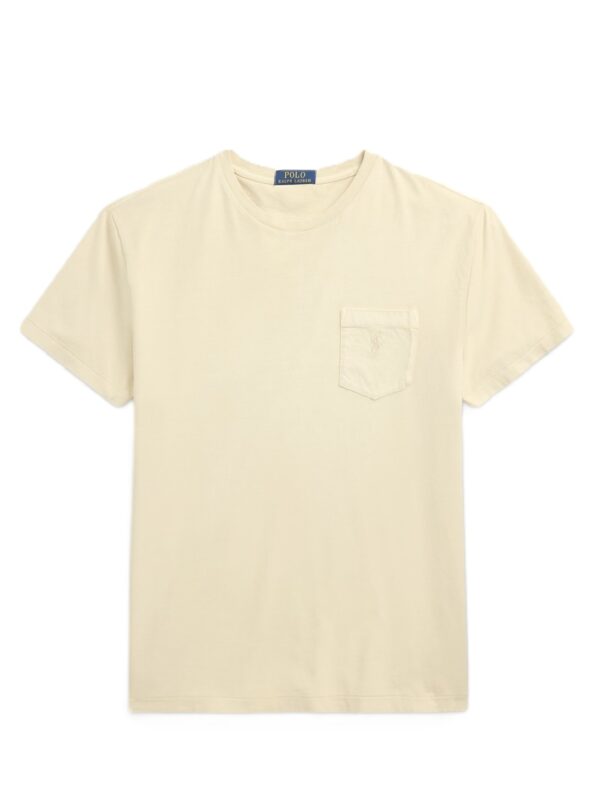 POLO RALPH LAUREN T-SHIRT ECRU'