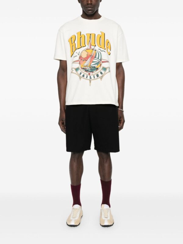 RHUDE T-SHIRT BIANCO