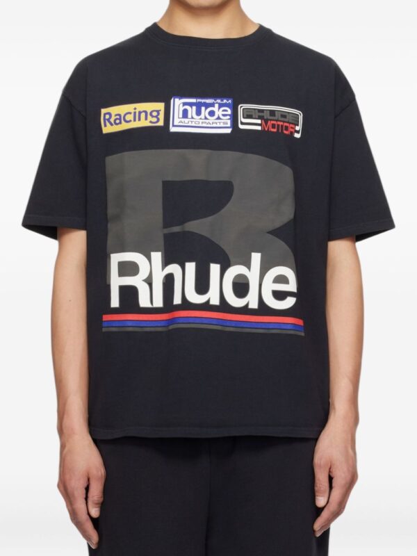 RHUDE T-SHIRT NERO