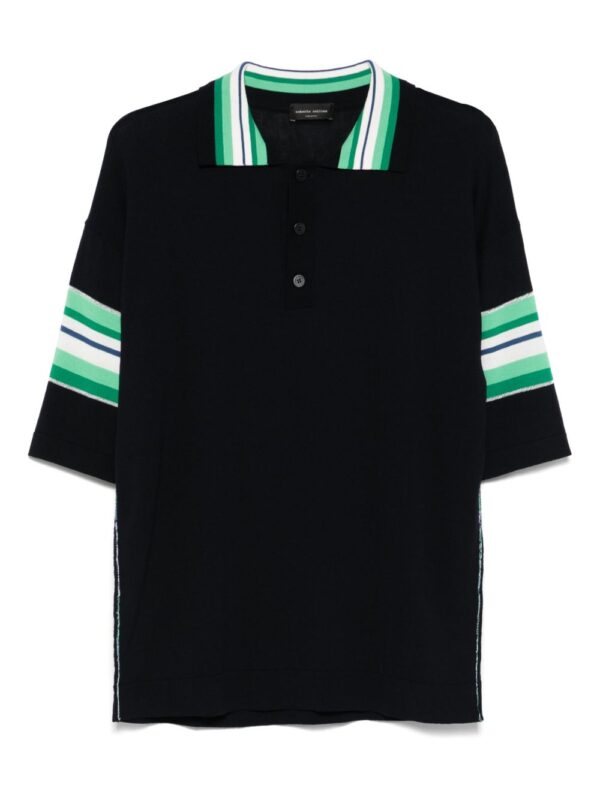 ROBERTO COLLINA POLO BLU