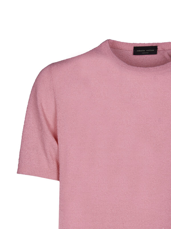 ROBERTO COLLINA T-SHIRT ROSA