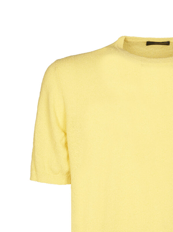ROBERTO COLLINA T-SHIRT GIALLO