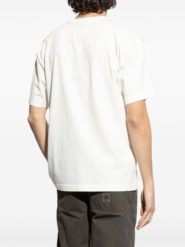 STONE ISLAND T-SHIRT BIANCO