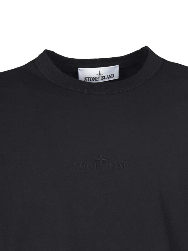 STONE ISLAND T-SHIRT NERO